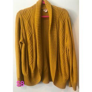 Mustard Massimoso cardigan (XL)